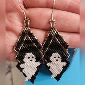 Halloween Ghost Handmade Earrings